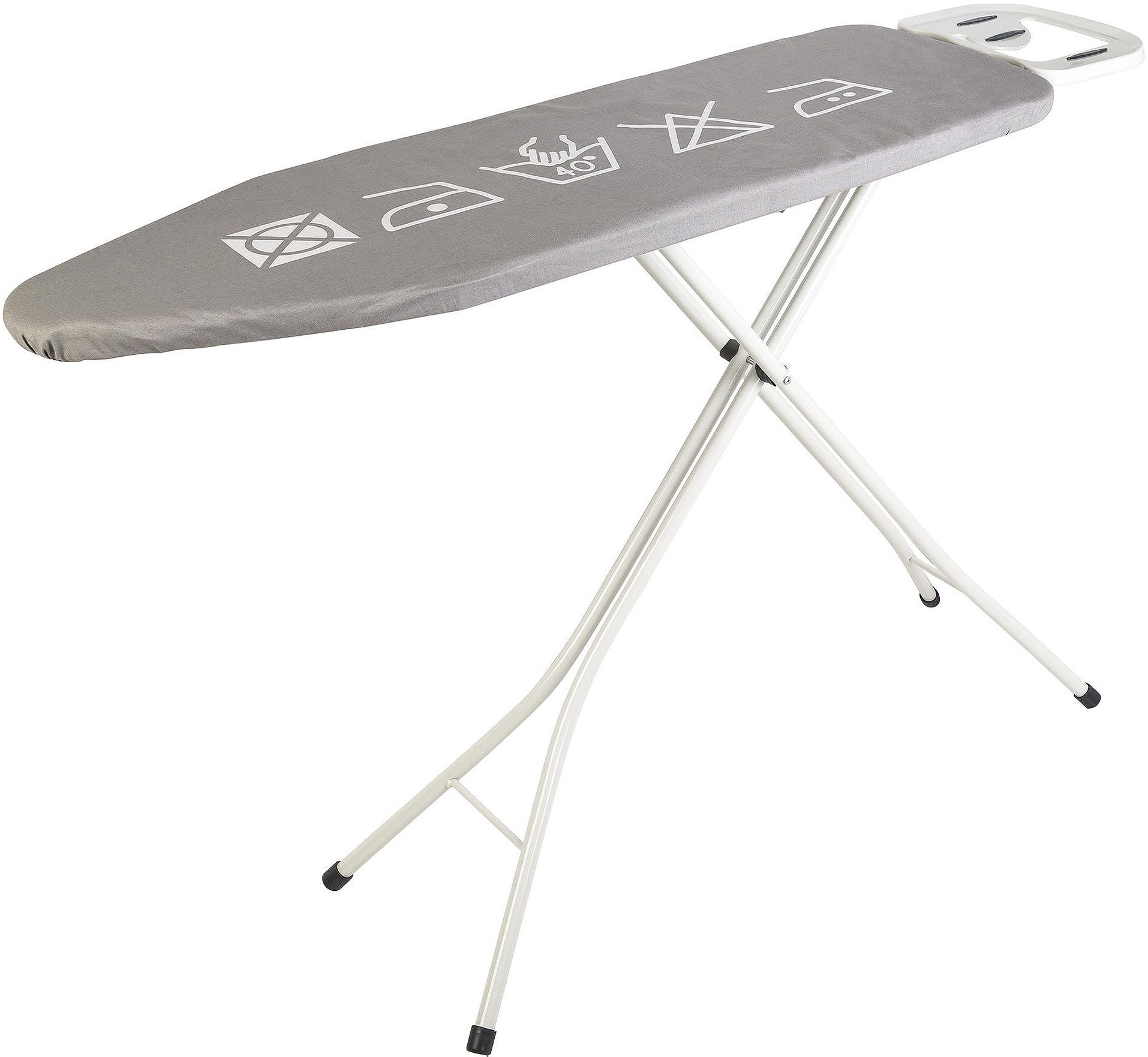Tesco Height Adjustable Medium Ironing Board 114cm x 38cm Grey eBay